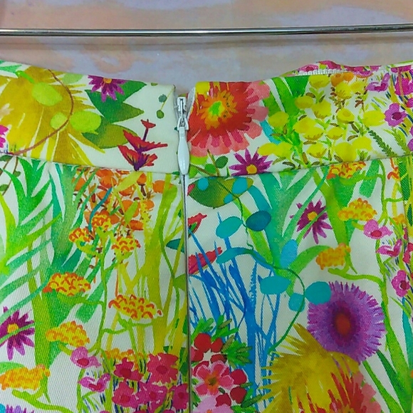 Liberty Art Fabrics for J. Crew Floral  Cotton Skirt - Picture 4 of 8